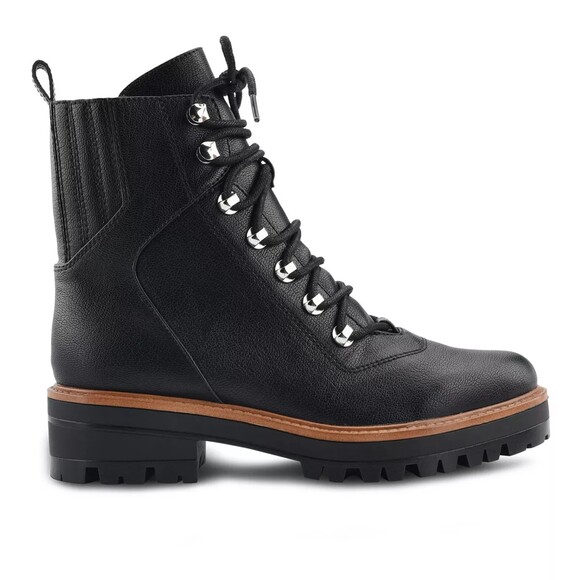 Nine West Ivona Women's Combat Boots 5 - Picture 1 of 4